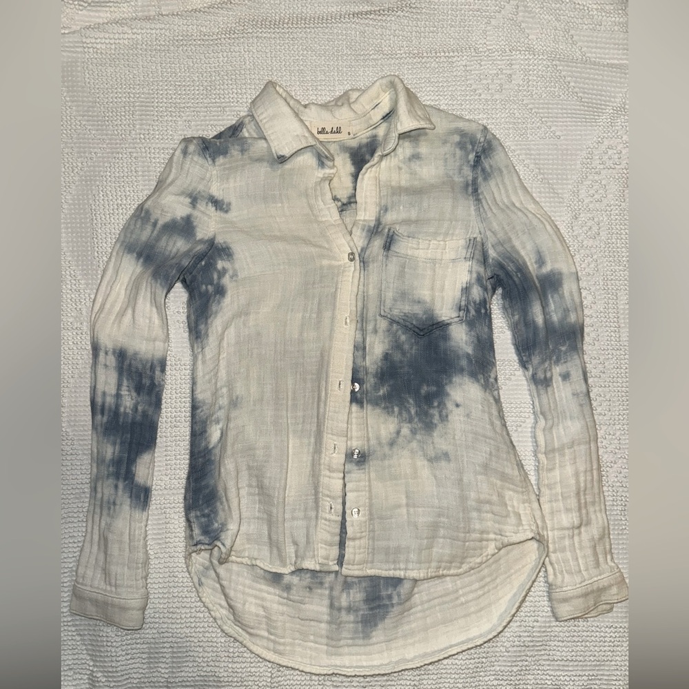 Bella Dahl tie-dye button down size small